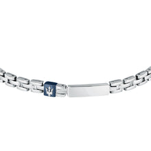 Load image into Gallery viewer, maserati jewels iconic bracelet ip blue 18+3.5cm
