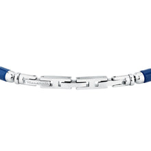 Load image into Gallery viewer, maserati jewels iconic bracelet blu agate &amp; ip rg 19+3cm
