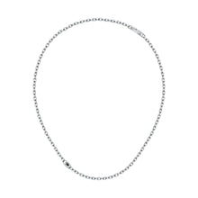Load image into Gallery viewer, maserati jewels silver necklace 50 cm jewellery buckle
