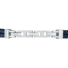 Load image into Gallery viewer, maserati jewels silver, blue, rose gold bracelet 22cm jewellery buckle

