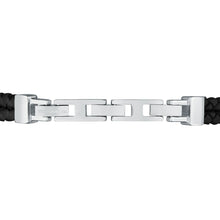 Load image into Gallery viewer, maserati jewels silver, black, rose gold bracelet 22cm jewellery buckle
