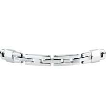 Load image into Gallery viewer, maserati jewels ceramic bracelet stainless steel blue ceramic blue 18+3.5cm
