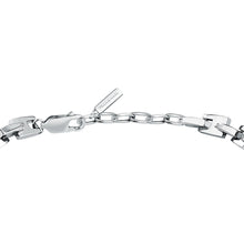 Load image into Gallery viewer, maserati jewels iconic bracelet stainless steel blue tag 19+3cm
