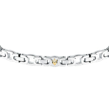 Load image into Gallery viewer, maserati jewels iconic bracelet stainless steel gold plated 18+3.5cm
