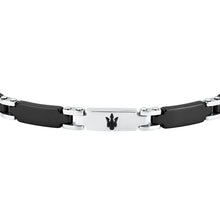 Load image into Gallery viewer, maserati jewels ceramic bracelet stainless steel black 19+3cm

