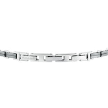 Load image into Gallery viewer, maserati jewels titanium bracelet stainless steel black 19+3cm
