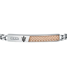 Load image into Gallery viewer, maserati jewels silver bracelet 22cm lobster buckle
