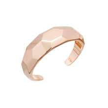 Load image into Gallery viewer, karen millen facet rose gold cuff
