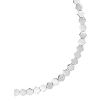 Load image into Gallery viewer, karen millen mosaic silver necklace
