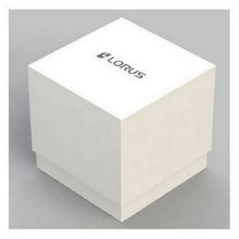 Load image into Gallery viewer, lorus quartz ladies stainless steel black dial bracelet watch
