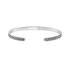 Load image into Gallery viewer, little star jude boys open oxidised bangle
