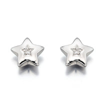 Load image into Gallery viewer, noor  diamond star stud earring
