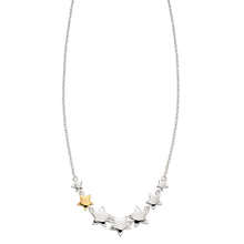 Load image into Gallery viewer, zara rose gold plated lots of star necklace
