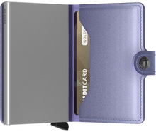 Load image into Gallery viewer, Miniwallet Metallic Lilac
