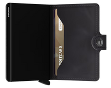 Load image into Gallery viewer, Miniwallet Vintage Black
