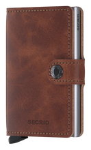 Load image into Gallery viewer, Miniwallet Vintage Brown
