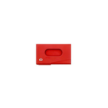 Load image into Gallery viewer, ogon red aluminium business card holder
