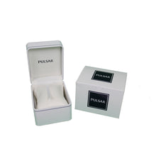 Load image into Gallery viewer, pulsar cuff black strap oval dial watch
