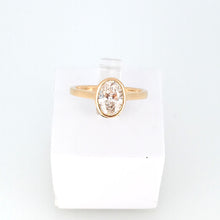 Load image into Gallery viewer, 18ct Yellow Gold Oval Lab Diamond Engagement Ring
