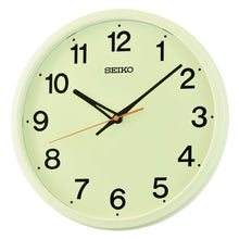 Load image into Gallery viewer, seiko quartz wall cream step second hand clock
