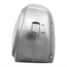 Load image into Gallery viewer, seiko quartz silver bedside beep alarm clock
