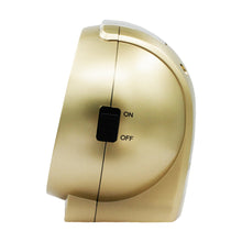 Load image into Gallery viewer, seiko quartz gold bell bedside alarm clock
