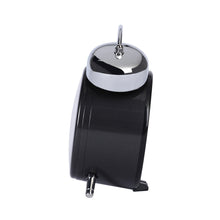 Load image into Gallery viewer, seiko quartz bedside black bell alarm clock

