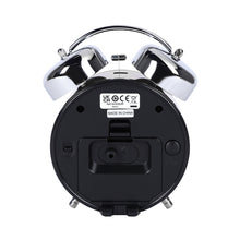 Load image into Gallery viewer, seiko quartz bedside red bell alarm clock
