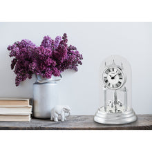 Load image into Gallery viewer, seiko dome anniversary mantel clock

