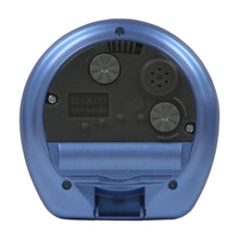 Load image into Gallery viewer, seiko quartz blue travel alarm clock
