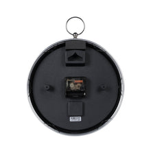 Load image into Gallery viewer, seiko quartz silver wall clock
