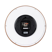 Load image into Gallery viewer, seiko quartz wooden wall clock
