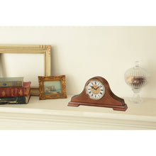 Load image into Gallery viewer, seiko napoleon wooden mantel clock chime

