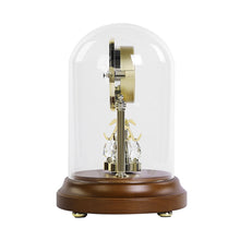 Load image into Gallery viewer, seiko quartz mantel rotating pendulum clock
