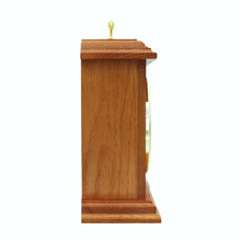 Load image into Gallery viewer, seiko quartz wooden mantel clock
