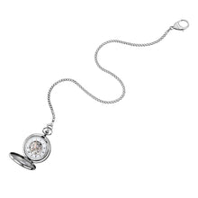 Load image into Gallery viewer, lucien rochat pocket watch boxed mechanical stainless steel
