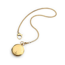 Load image into Gallery viewer, lucien rochat pocket watch and gift box mechanical gold plated
