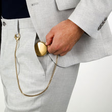 Load image into Gallery viewer, lucien rochat pocket watch and gift box mechanical gold plated
