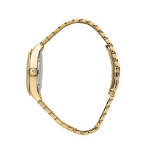 Load image into Gallery viewer, lucien rochat ladies quartz gold plated silver dial bracelet watch

