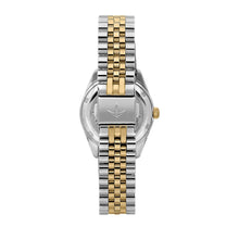 Load image into Gallery viewer, lucien rochat ladies quartz two tone white dial bracelet watch
