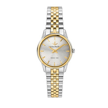Load image into Gallery viewer, lucien rochat ladies quartz two tone white dial bracelet watch
