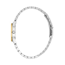 Load image into Gallery viewer, lucien rochat ladies quartz two tone white dial bracelet watch
