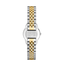 Load image into Gallery viewer, lucien rochat ladies quartz two tone white dial bracelet watch
