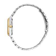 Load image into Gallery viewer, lucien rochat ladies quartz two tone white dial bracelet watch
