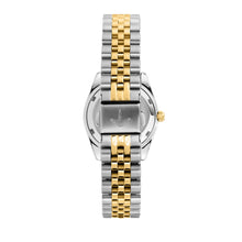 Load image into Gallery viewer, lucien rochat ladies quartz two tone white dial bracelet watch
