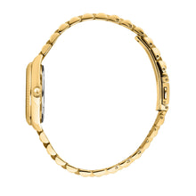 Load image into Gallery viewer, lucien rochat ladies quartz gold plated silver dial bracelet watch
