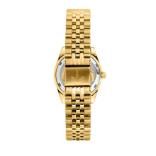 Load image into Gallery viewer, lucien rochat ladies quartz gold plated silver dial bracelet watch
