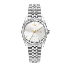 Load image into Gallery viewer, lucien rochat ladies quartz stainless steel silver dial bracelet watch
