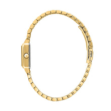 Load image into Gallery viewer, lucien rochat ladies quartz gold plated white dial bracelet watch
