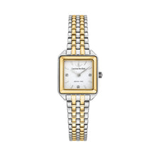 Load image into Gallery viewer, lucien rochat ladies quartz two tone white dial bracelet watch
